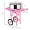 Great Northern Popcorn Cotton Candy Machine and Cart, Vortex Floss Maker, Stainless Steel Pan, Storage Drawer for Parties 927538ZFV - alternate 2